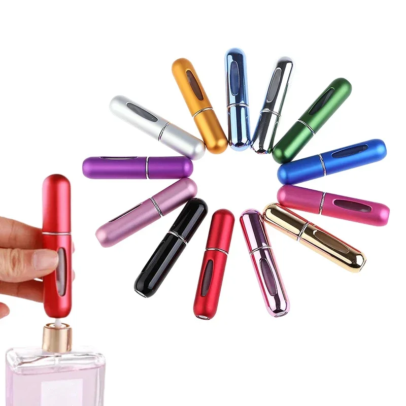 5ml Mini Portable Perfume Refill Bottle Refillable with Spray Jar Scent Pump Empty Cosmetic Containers Atomizer for Travel Tools perfume bottle perfume atomizer mini perfume bottle perfume refill bottle mini perfume atomizer refillable bottle refillable lotion bottle refillable empty bottle refillable cosmetic bottle refillable perfume bottle