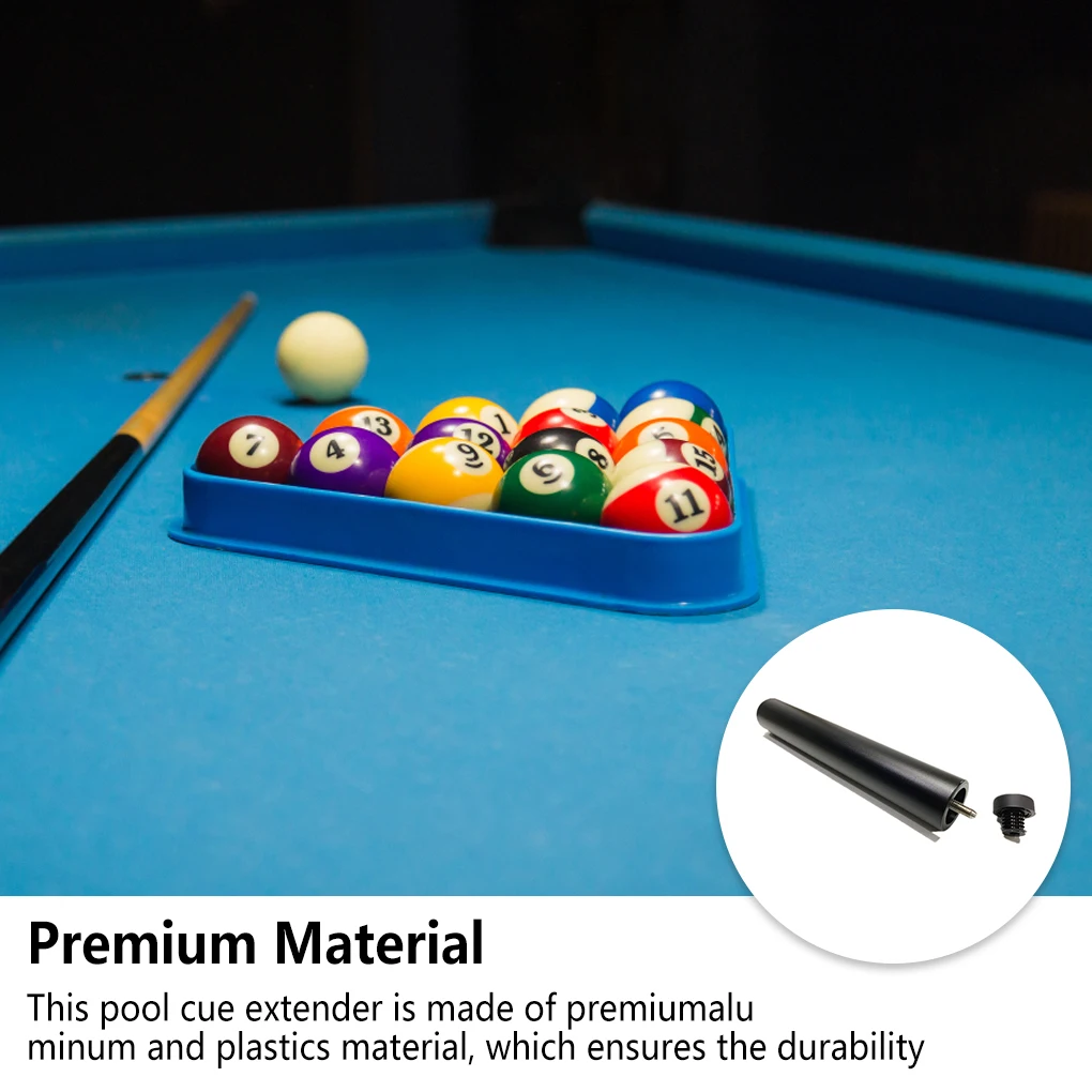 Cue Extender Craftsmanship Handy Installation Extenders Accessories Upgraded Fittings Telescopic Holder Extension Part carbon fiber extension