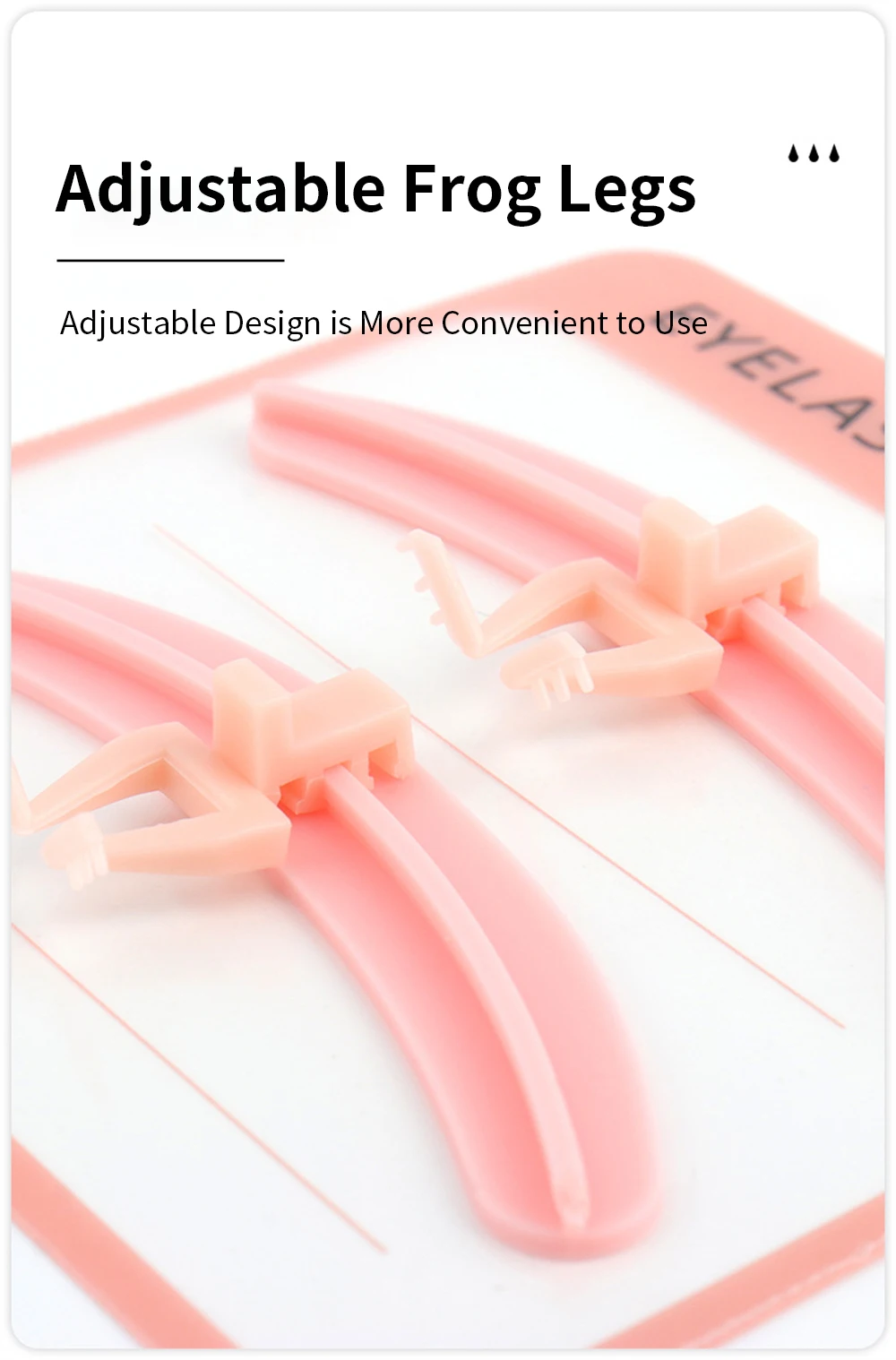 Wimpern Separator Werkzeug für Extensions Lash Lift Zubehör Silikon Wimpern Dauerwelle Pad Wimpern Verlängerung Liefert Separator – Detail 3