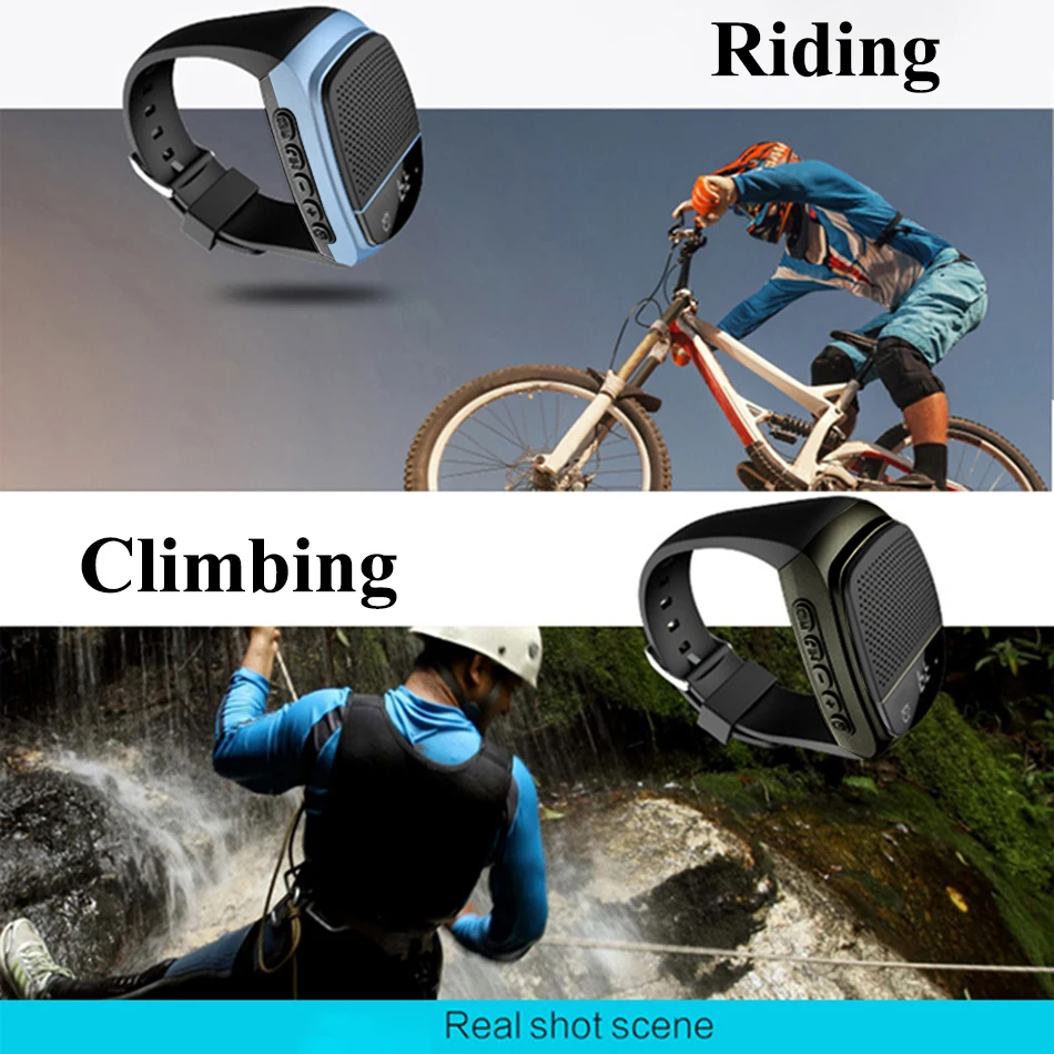 Running Wrist Hand Buetooth Watch Loudly Speaker Sports Music FM Radio Support 8GB 16GB TF Memory Card,mini bluetooth speaker,portable speaker,bluetooth speaker,mini sound box,audio speaker