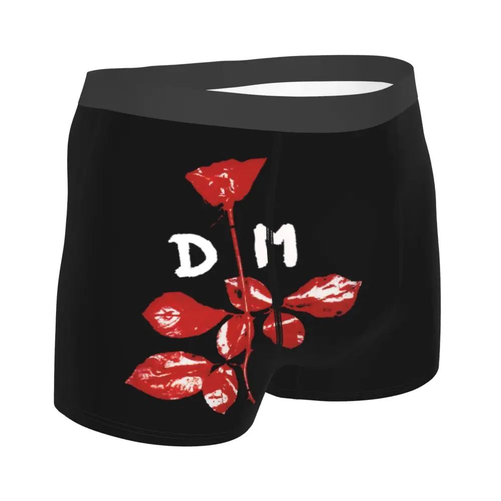 Custom Electronic Rock Depeche Cool Mode Boxers Shorts Men Briefs Underwear Cool Underpants