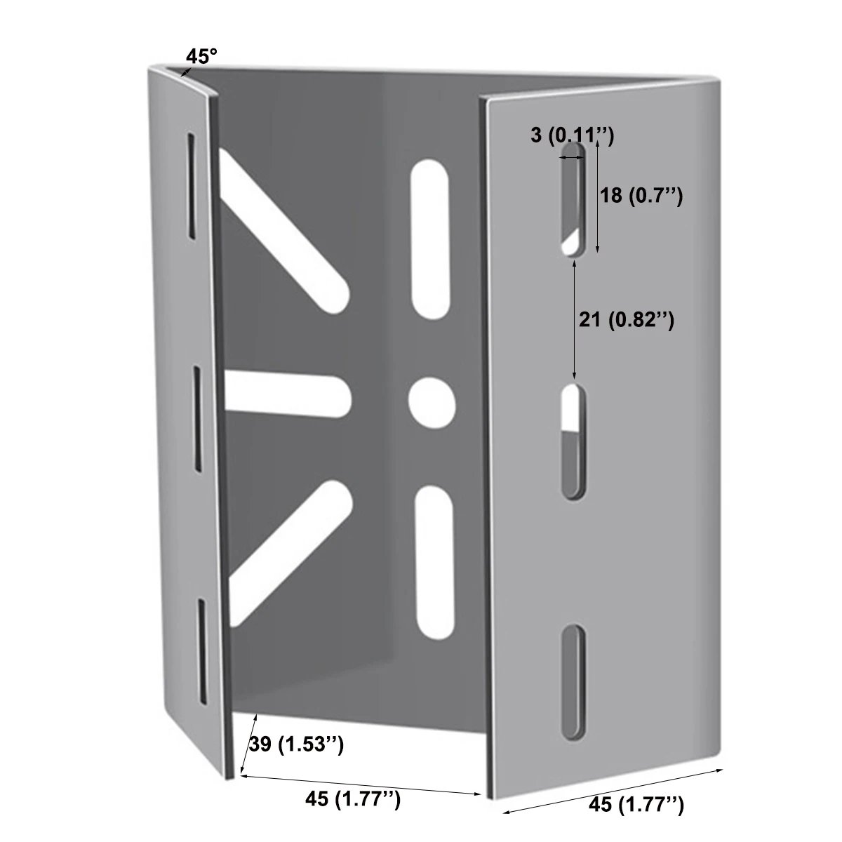 Soporte para Cámara de Vigilancia CCTV, Brazo Exterior, 150cm, APY006 –  PCDomino