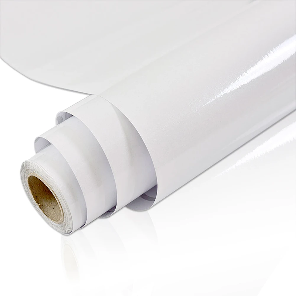 Pearl White Waterproof DIY Decorative Self-Adhesive Wallpaper and Furniture Renovation Sticker