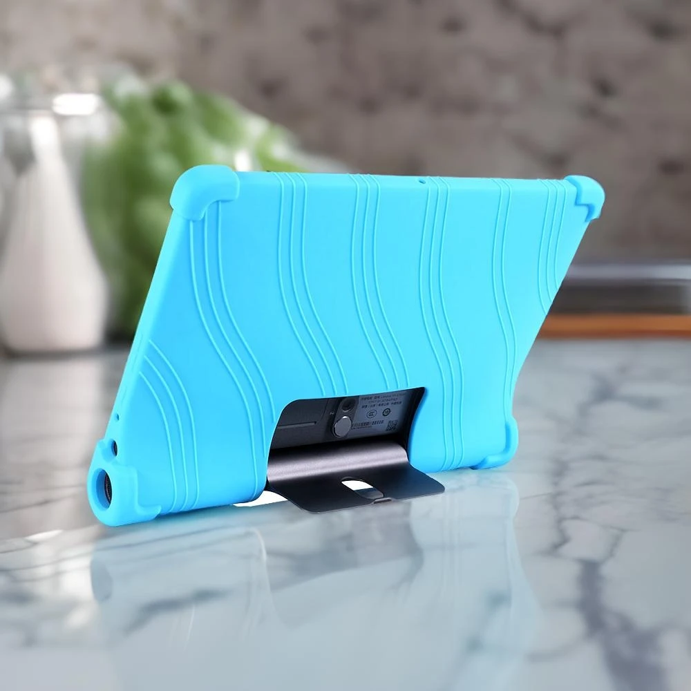 Tablet Case Case For Lenovo Yoga Tab5 YT-X705 Tablet Safe Shockproof Silicone Stand Cover