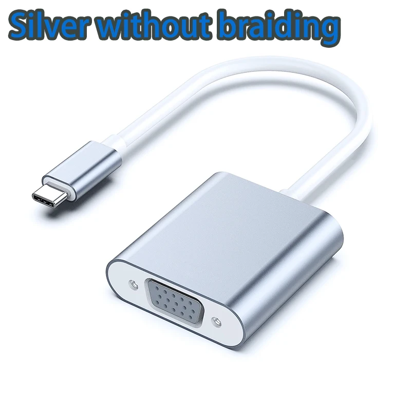 USB-C to VGA Adapter Cable - High-Speed Monitor Connection