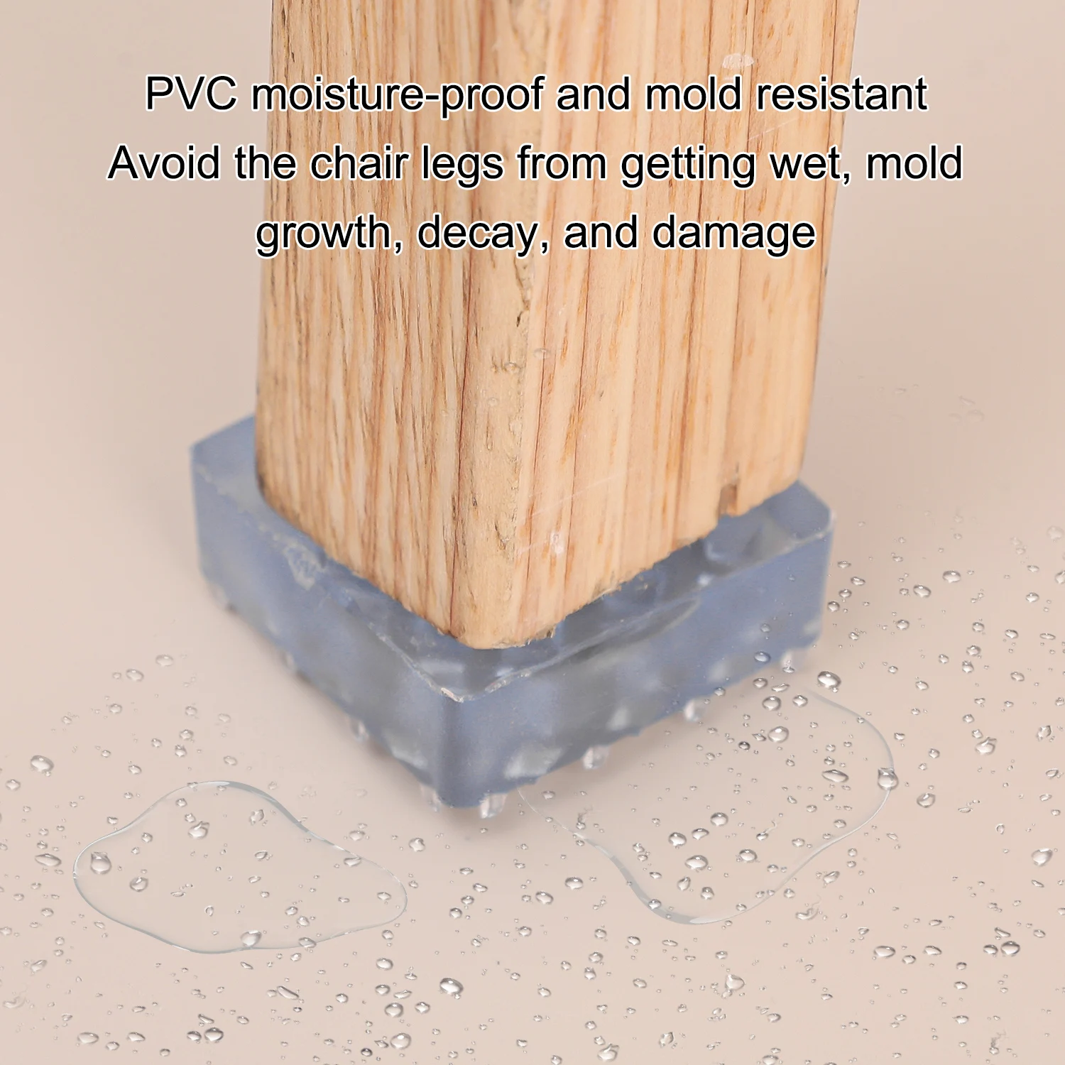 Enhanced Rubber Furniture Leg Bumpers with Non-Slip Grip and Shock Absorption