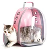 Cat Pet Carrier Backpack Transparent Capsule Bubble Pet Backpack Small Animal Puppy Kitty Bird Breathable Pet Carrier for Travel 3