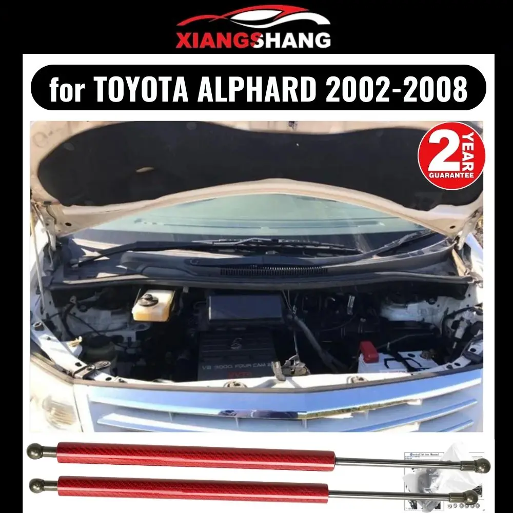 

Hood Damper for TOYOTA ALPHARD AH10 2002-2008 Gas Strut Lift Support Front Bonnet Modify