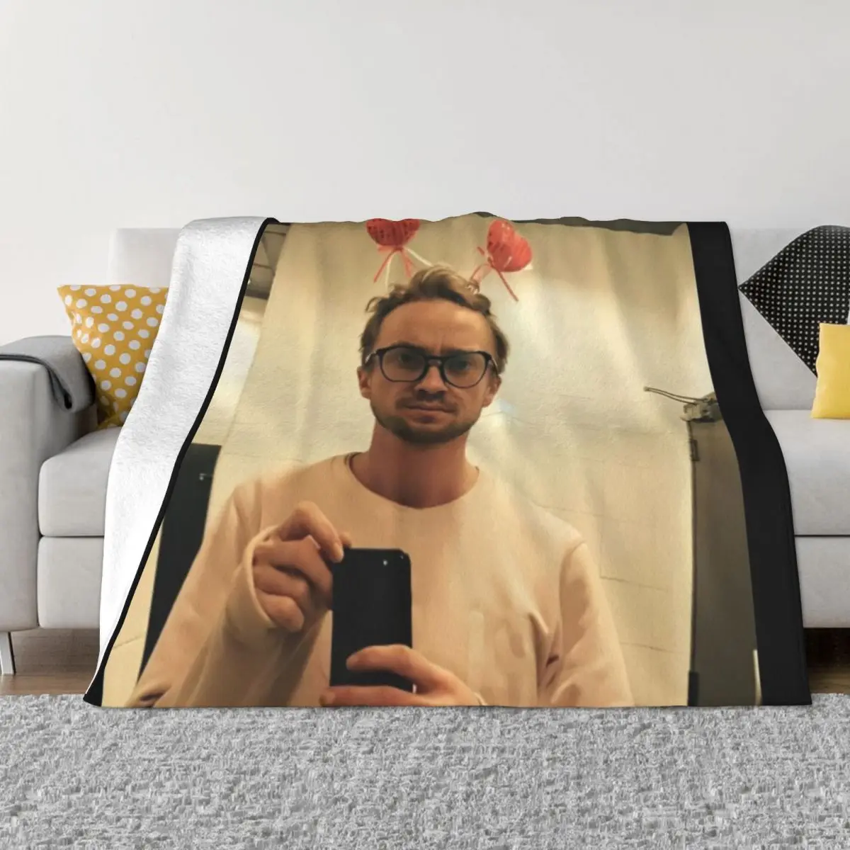 

tom felton blanket Throw Blanket Blankets For Sofas Stuffeds Blankets