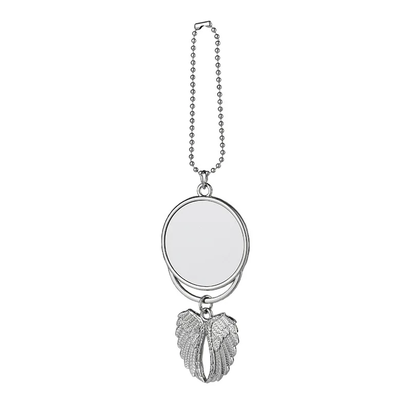 Sublimation Blank Tree Bell Keychain Pendant for Heat Transfer Printing – Creative Gift Ornament