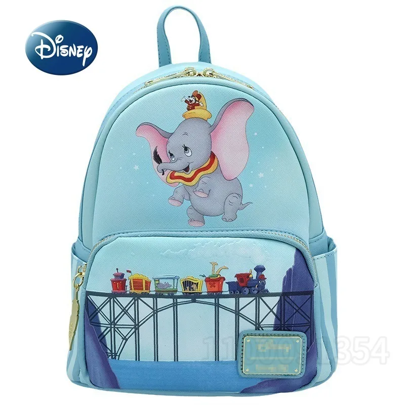 

Disney Dumbo New Loungefly Backpack Luxury Brand Original Mini Women's Casual Backpack Cartoon Fashion Children's Schoolbag