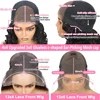 Body Wave Bob Wig 13x6 Transparent Lace Frontal Wig Brazilian Human Hair Wigs Virgin Remy Hair13x4 Lace Closure Wig 180% Density 6