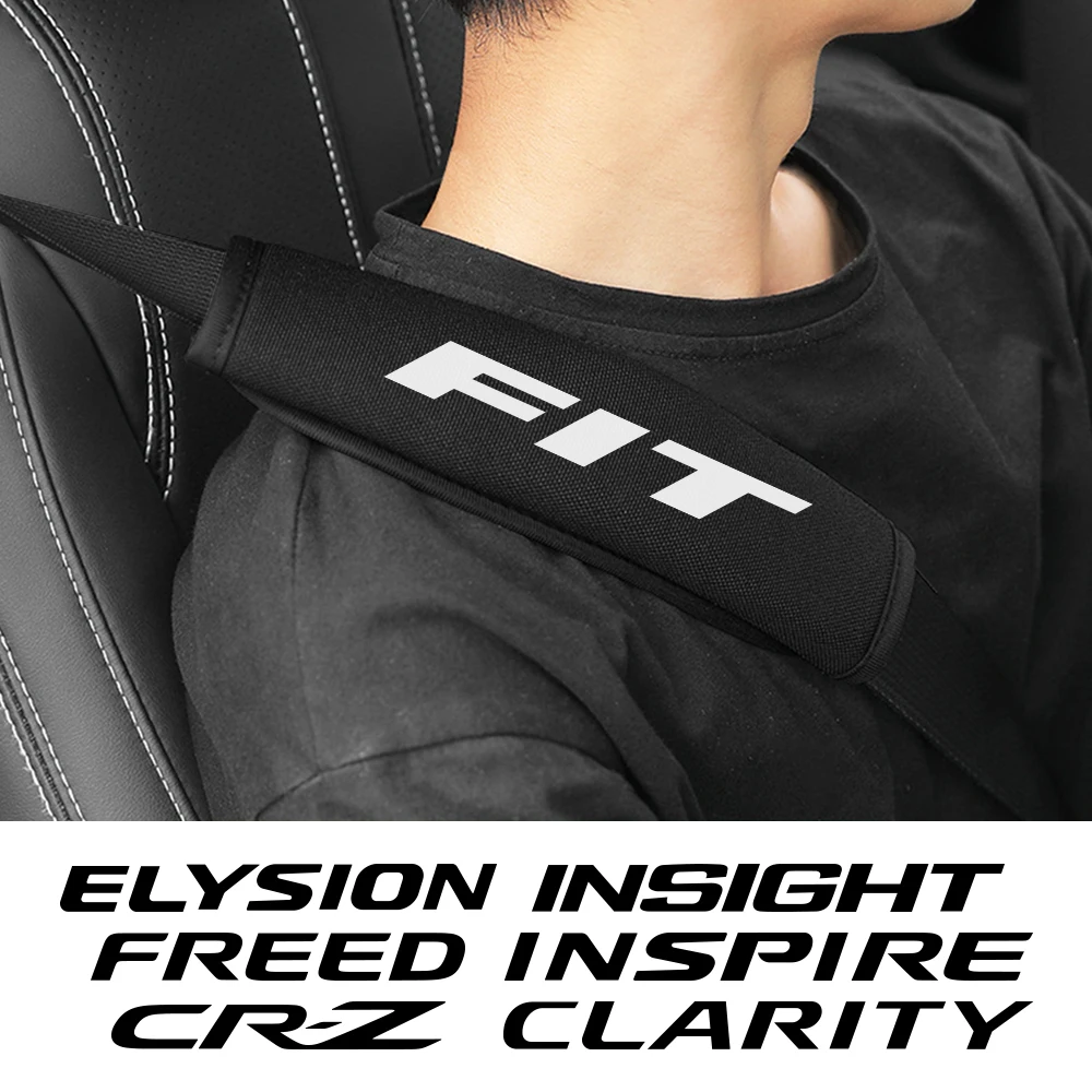 2-Piece Auto Seat Belt Cover - Car Interior Safety Straps Accessories