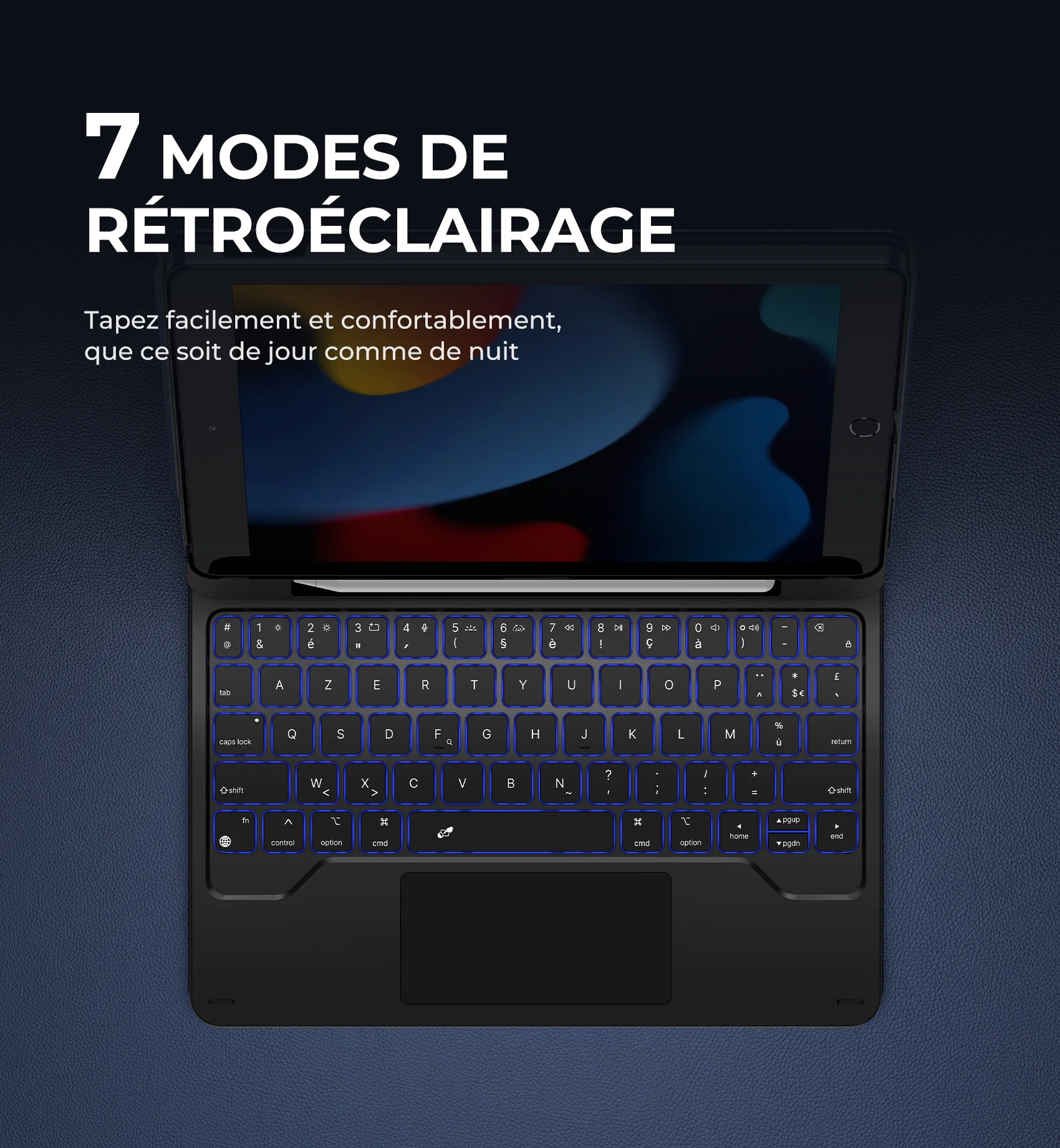 Magic Keyboard for iPad 9th 8th 7th Generation Floating