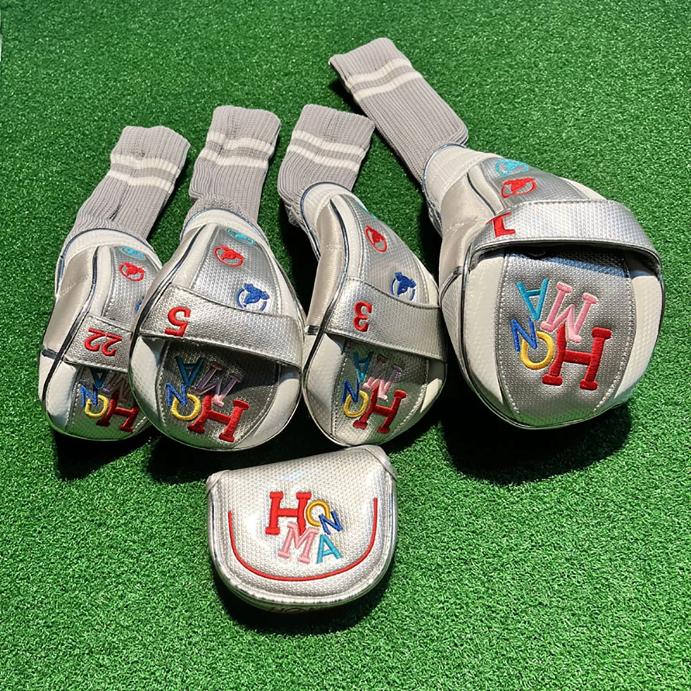 Golf Club 1 3 5 22 Wood Headcovers Driver Fairway Woods Putter