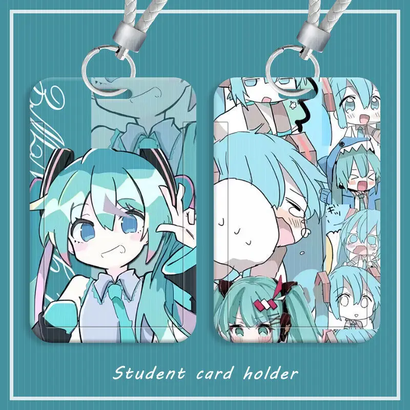 Hatsune Miku Card Holder Anime Credit ID Bank Bus Card Photo