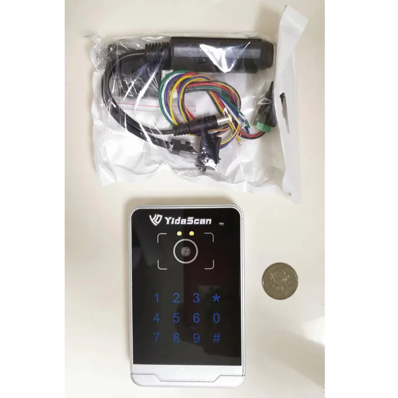 AC700 Czytnik kodów QR Kontrola dostępu NFC RFID Zewnętrzny IP65 Wodoodporny TCP/IP WiFi Bluetooth Zasilanie przez LAN Wiegand w kołowrotku