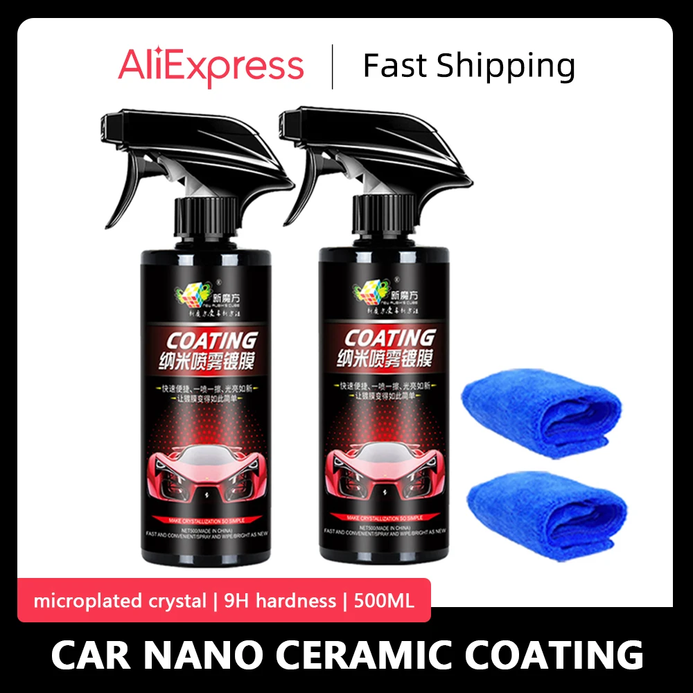 Premium Car Nano Ceramic Coating Akcesoria samochodowe Konserwacja Warstwa hydrofobowa Czyszczenie Detale Środek do polerowania samochodów