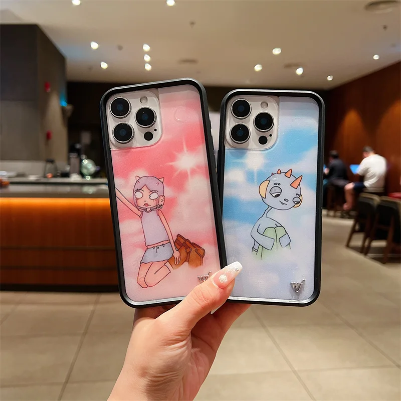 Wildflower Orchid Lila Moss Phone Case For iPhone 17 16 15 14 13 12 Pro Max Plus wf Precious Moments Emergency Intercom Cover 4