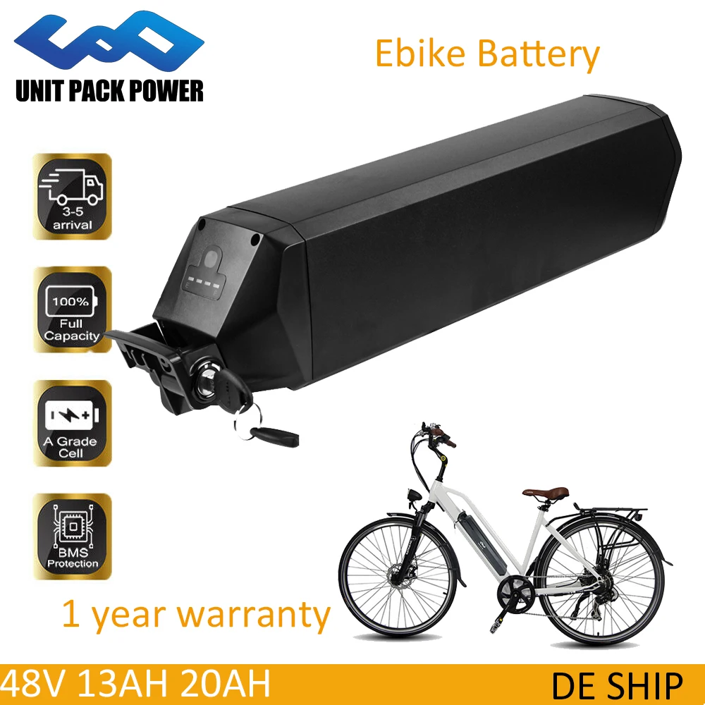 Dorado 21700 Plus Reention Batteria E-Bike 48V 20Ah Batteria 48V 13Ah Ricaricabile Akku Inframe Li-Ion Per Batteria Bici 1000W Ncm