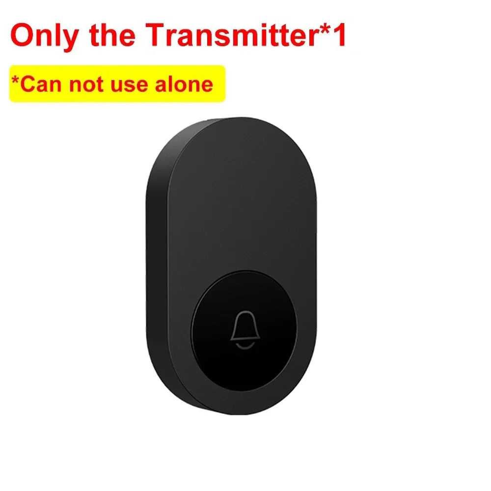 Ev Dış Mekan için Kablosuz Kapı Zili USB Akıllı Kapı Zili 4 vitesli Ses Ayarı DC 5V Eşleştirme Uzaktan Kumanda 38 Şarkı Yatak Bakım Çağrısı