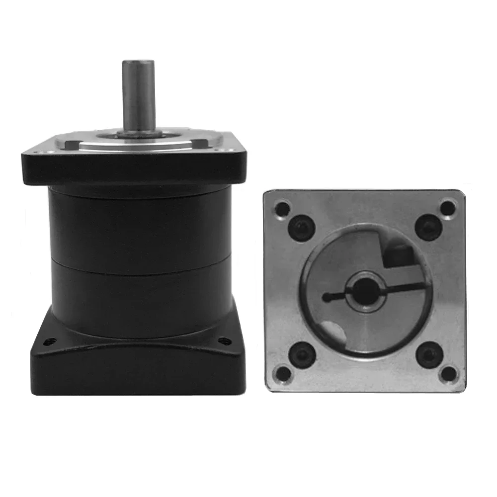 Nema23 유성 기어박스 속도 감속기 스텝다운 기어박스 14mm 샤프트 57mm 플랜지 스테퍼 모터 감속기 유성 기어박스