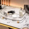 Desktop Storage Box Vanity Make up Organizer Trays for Skincare and Cosmetics, Bathroom Tray Countertop 6