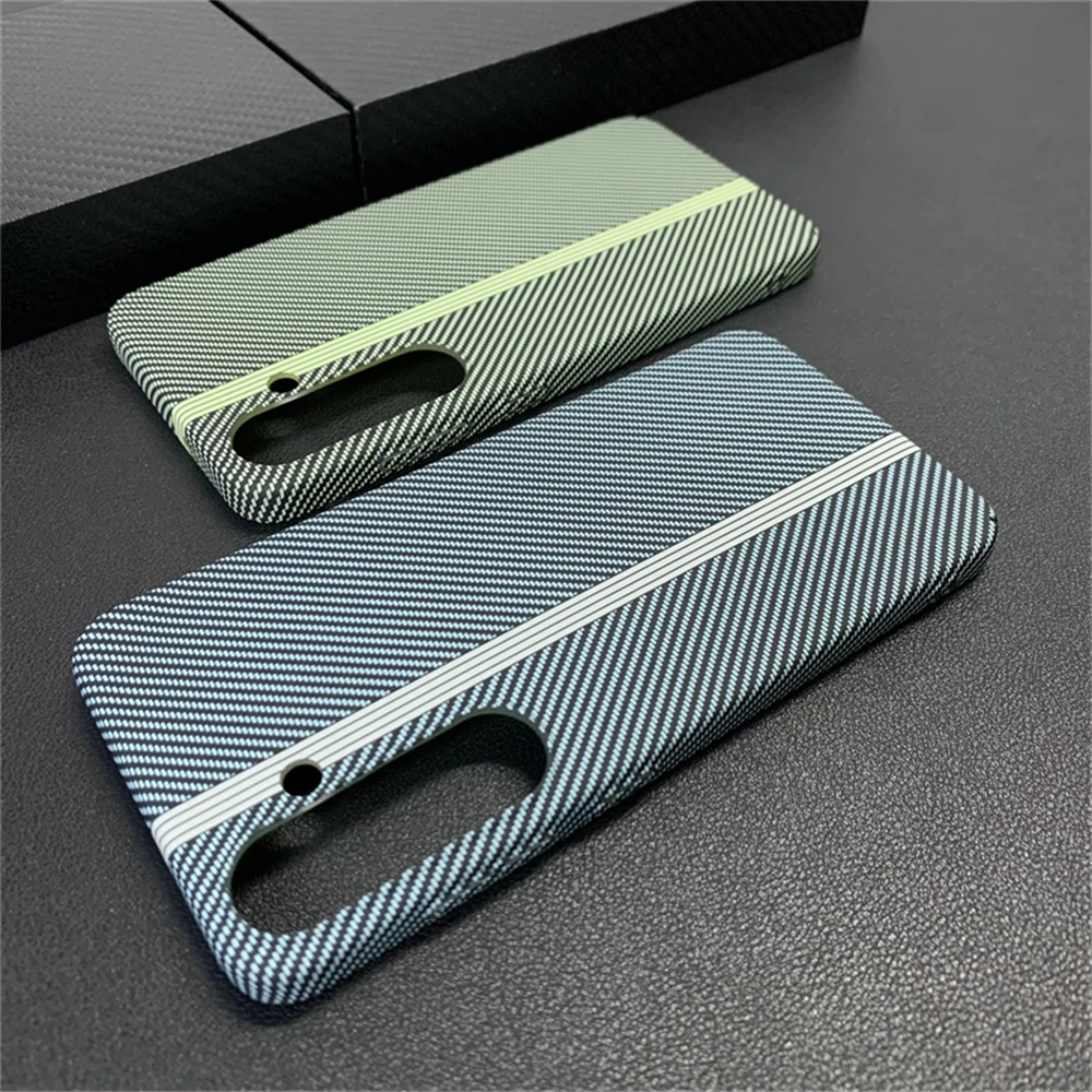 Ultra-Slim Carbon Fiber Hard Case - Luxury Thin Business Armor Cover