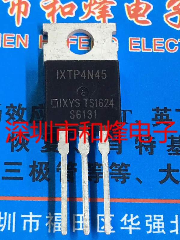 

5 шт.-10 шт. IXTP4N45 TO-220 на складе, новый и оригинальный