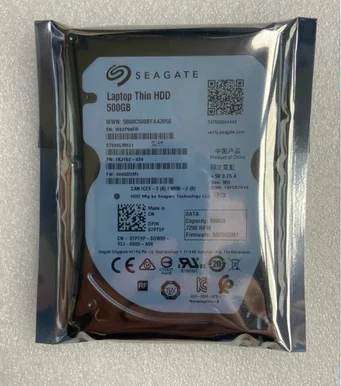 

Seagate 7200 rpm 32M высокоскоростной 500G Серийный порт sata3 ноутбук жесткий диск черный диск 2,5 дюйма механический диск 7 мм