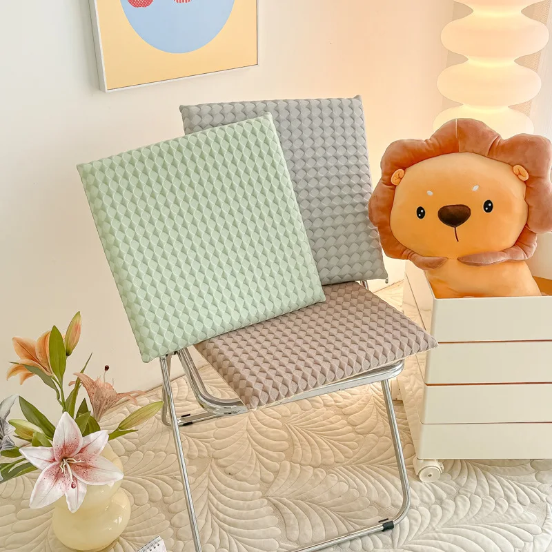 40x40cm Summer Cool Feeling Cushion Chair Cushion Office Computer Seat Cushion Ice Bean Cushion Cool Refreshing Skin Friendly