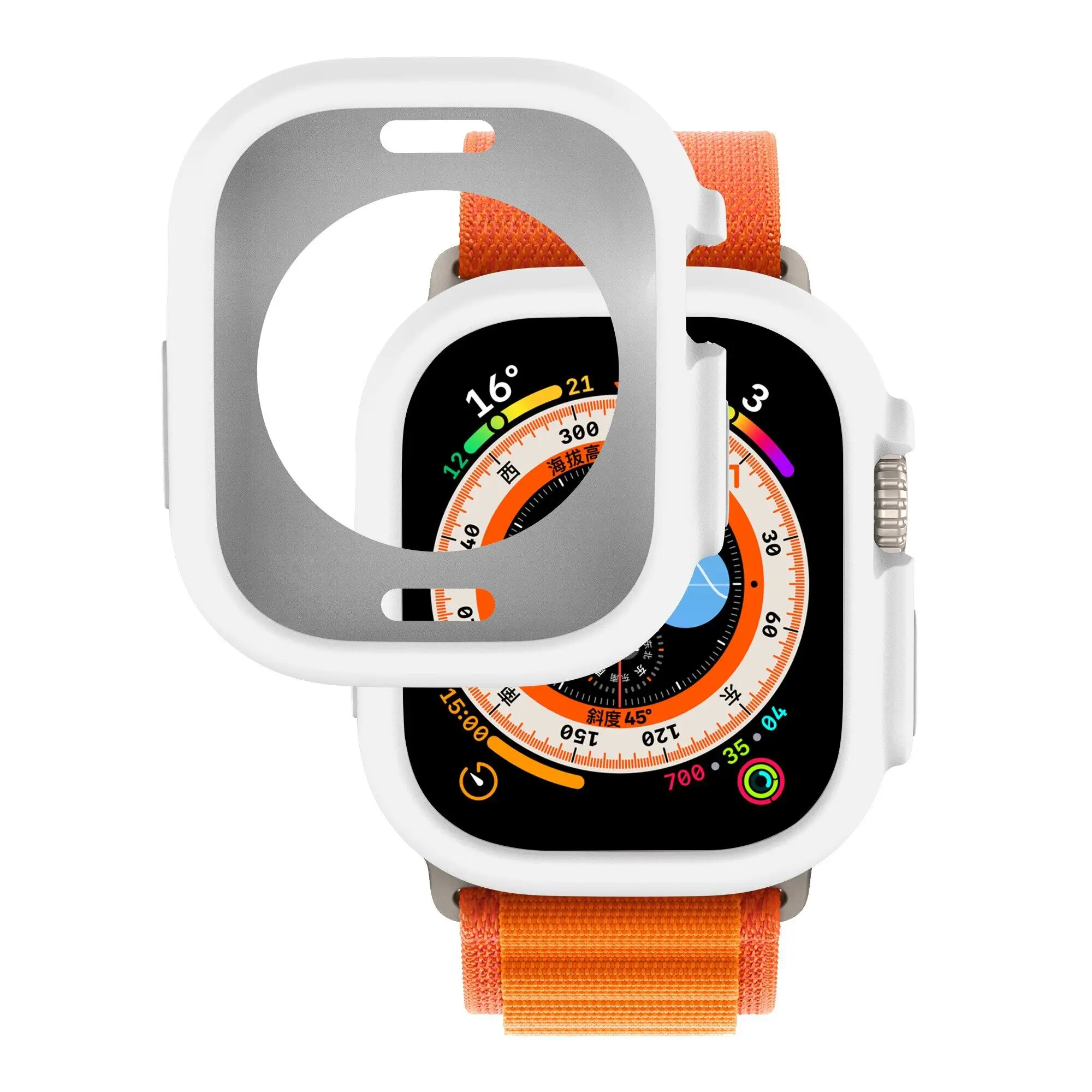Enhanced Silicone Protective Case for Apple Watch - Premium Bumper Cover