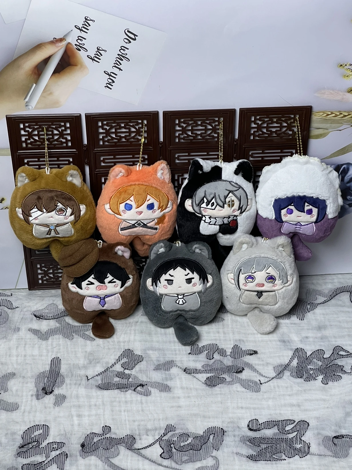 

Аниме, 10 см, флуоресцентные Бунго, бродячие собаки, наклехара, чууя, рюносукэ, Акутагава, милый плюшевый подарок для косплея