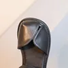 Girls Summer Sandals Toe-covered Anti-kick 2024 Brand New Children Flat Sandals Princess Retro Classic Ins Hot Fashion Soft Chic 5