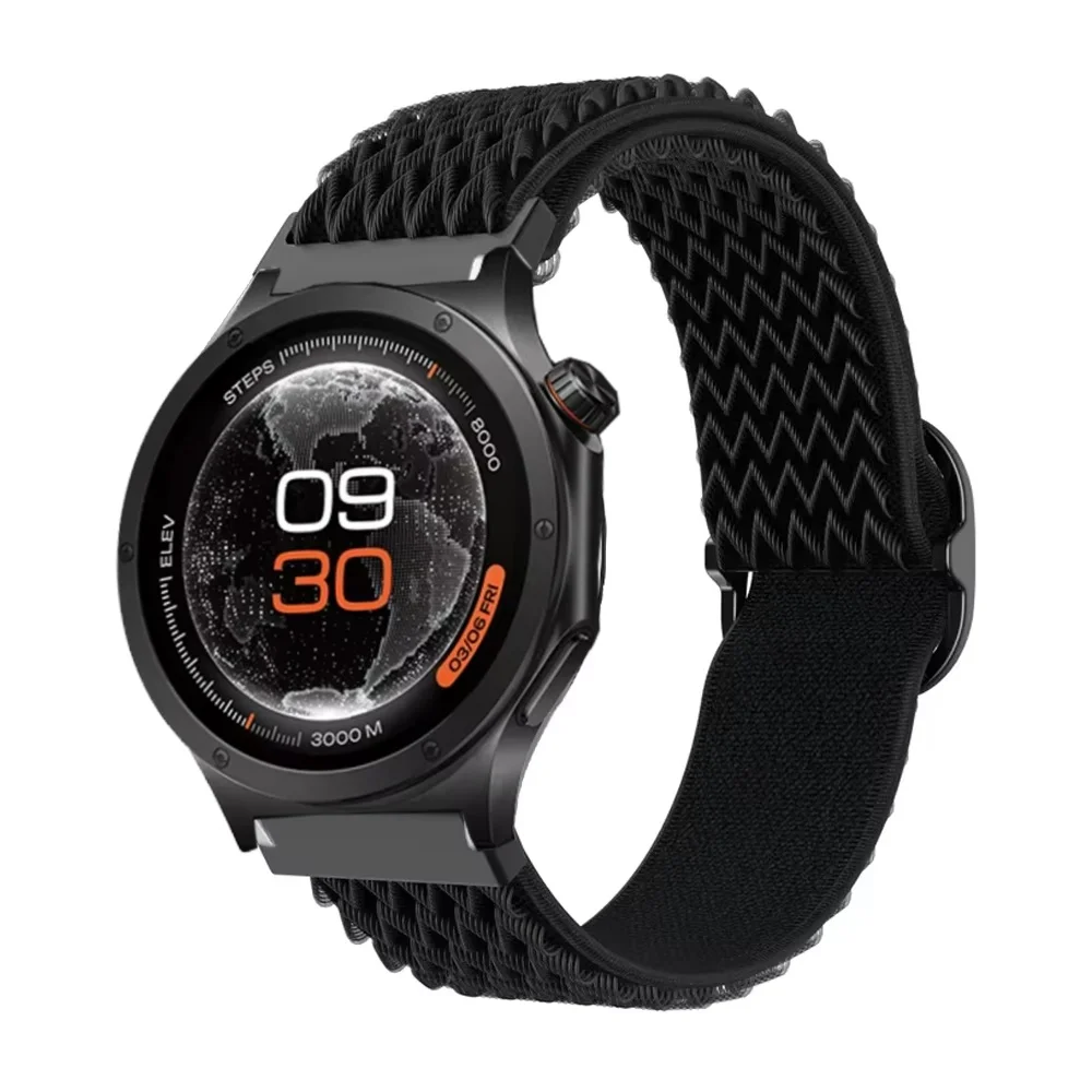 Adjustable Nylon Strap for Smartwatches - Elastic Bracelet Band Accessory