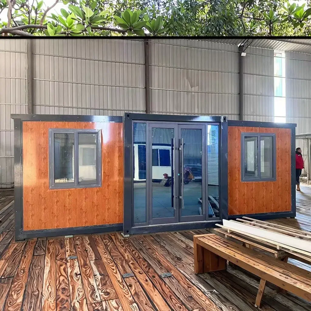 รูปสินค้า บ้านสำเร็จรูปจากตู้คอนเทนเนอร์ 36 ตร.ม. บ้านพับได้ทันสมัย