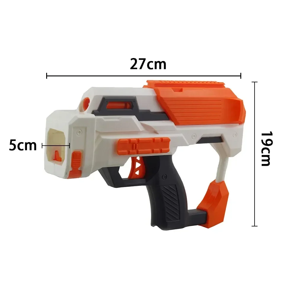 Universelles Spielzeugpistolenzubehör für Nerfs N-Strike Elite Series Schalldämpfer Tail Stock Taschenlampe Soft Bullets Toy Gun Mosdified – Detail 26