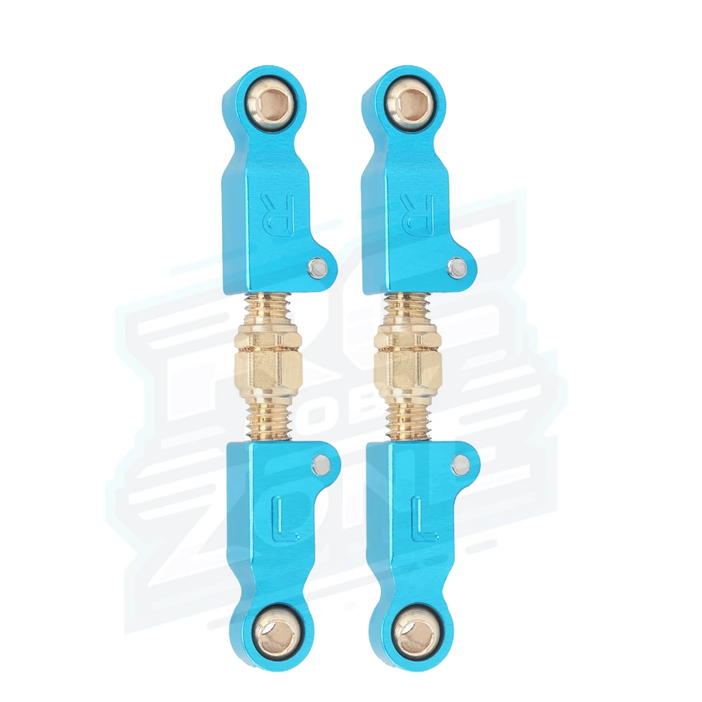 

2PCS CNC Aluminum Alloy Steering Pull Rod Middle Brass for Hyper Go 14209 14210 Rc Cars Upgrade Spare Part
