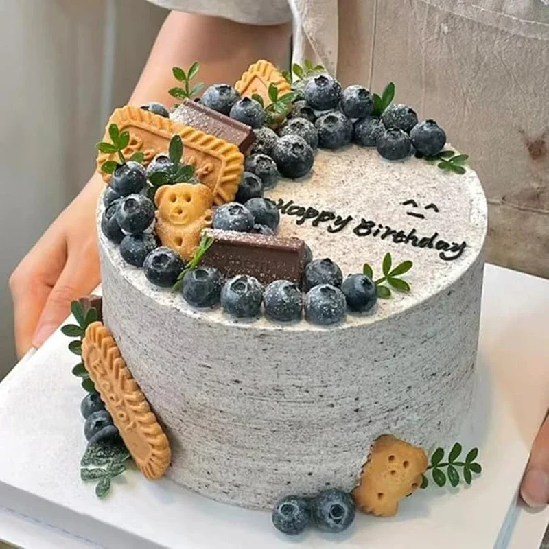 3D New Multi-style Blueberry Raspberry Liquid Silicone Fondant Mold DIY Chocolate Cookie Baking Mold Cake Decorating Tool