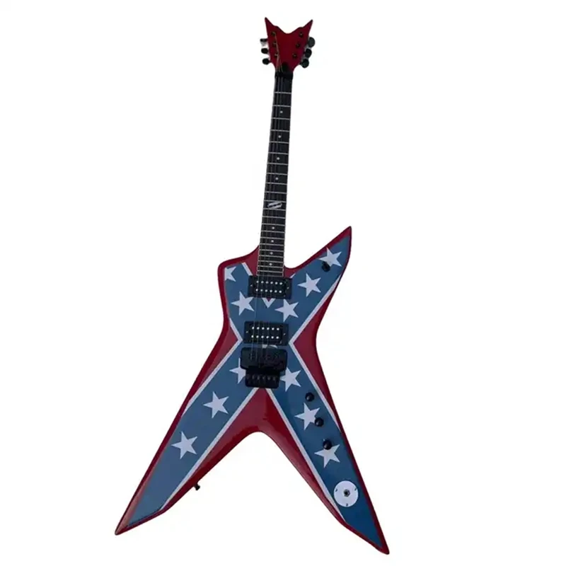 

Six-String Pentagram Pattern Guitar Free Shipping in Stock