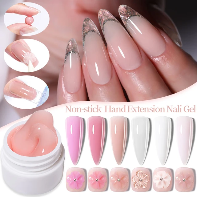 Puente 15ml Non Stick Hand Solid Extension Nail Gel 3d Sculpture Modeling  Carve Rhinestone Glue Easy Operate Nail Extension Gel - Nail Gel -  AliExpress