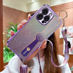 Cintura elegante con laccetto e custodia morbida per smartphone