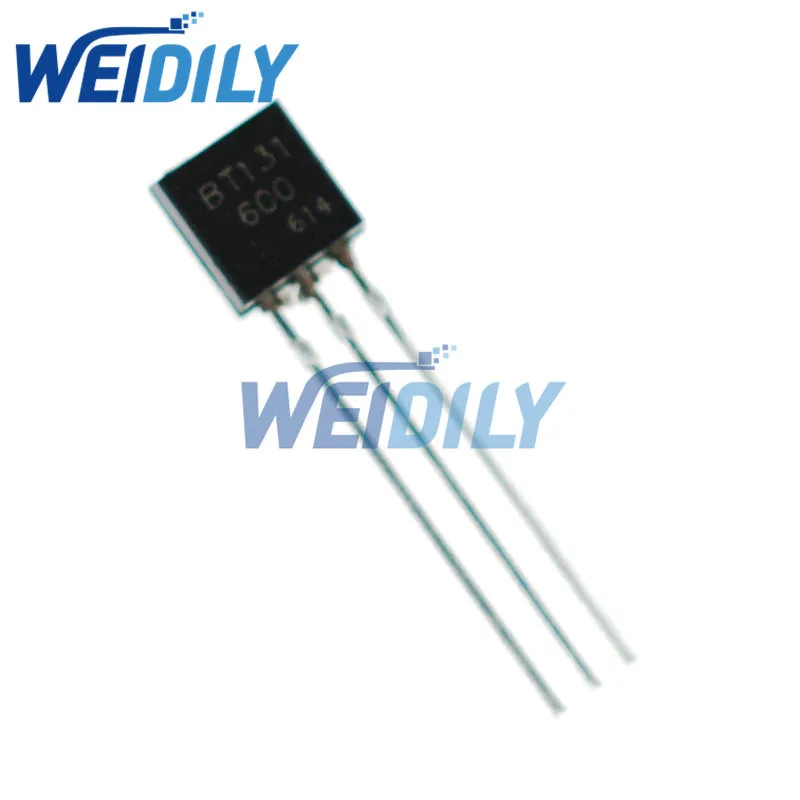 50PCS BT131-600 TO-92 600V Transistor Triode