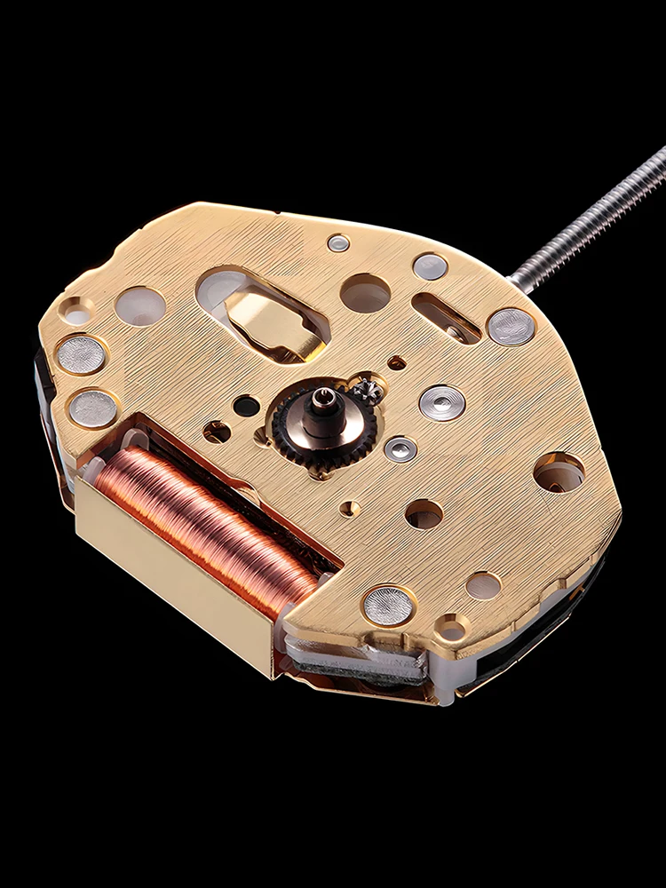 Miyota-super 2035 Movimento Quartz Golden Mão Precisão Engrenagens de Metal Durável Japão Original Melhor Custo Desempenho Novo - Image 5