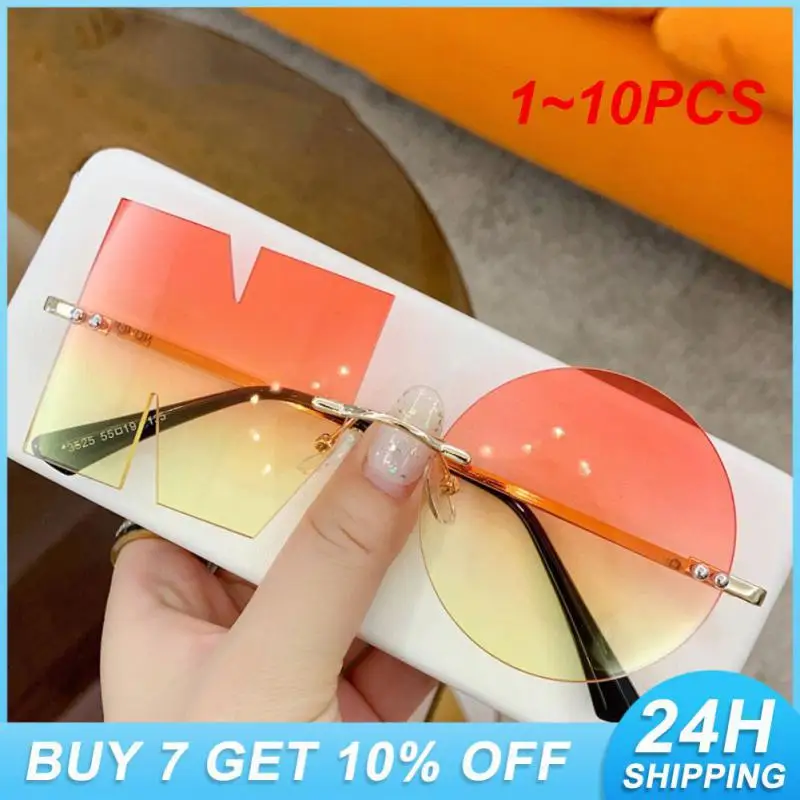 

1~10PCS Sunglasses Eye-catching Trendy Festival Party Sunglasses Popular Letter No Party Accessory Cool Summer