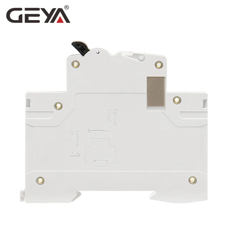 Mini Circuit Breaker 6A 10A 16A 20A 25A 32A 40A 220V AC B Curve C Curve GEYA GYM9N 1P+N MCB DPN circuit breaker