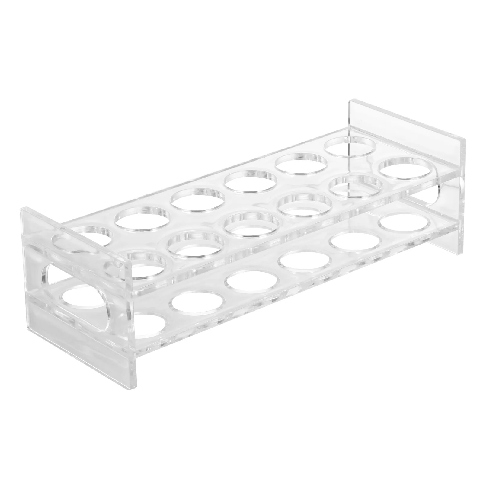 

6/12 Hole Acrylic Shot Glass Holder Transparent Cup Display Rack Whisky Cup Serving Tray Bar Drinkware