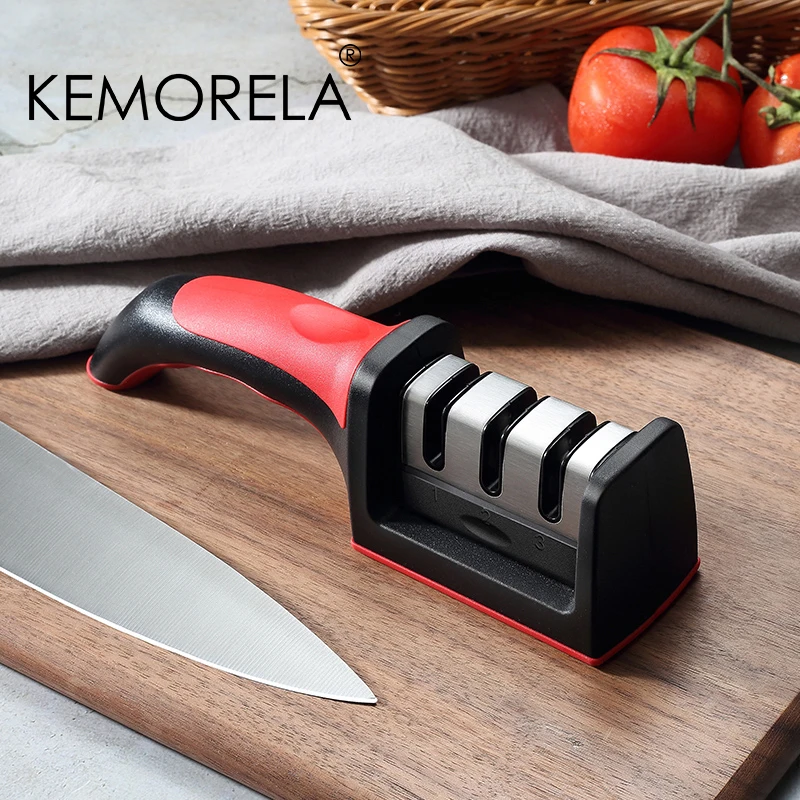 Kitchen Knife Sharpener Professional 3 Stage Manual Sharpeners