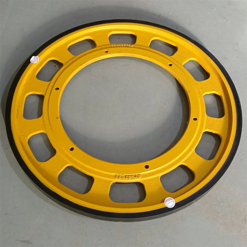 SCH388782 Escalator Handrail Drive Sheave Roller Friction Wheel 588*330*30 mm OD 588mm ID 330mm W 30mm M10