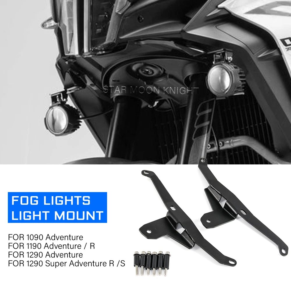 36-60mm Motorcycle Bracket Spotlight Extension Support Bracket Modification  Shock Absorption Fixture Moto Light Holder Stand